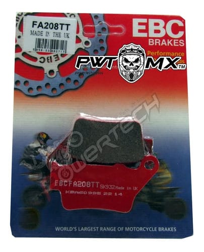 PASTILLA FRENO TRASERO EBC KTM DIRT 125 450 525 520 FA208TT