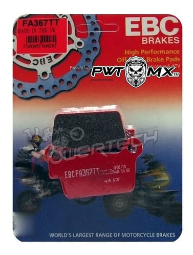 PASTILLA FRENO TRASERO EBC KAWASAKI KXF 250 450 FA 367 TT