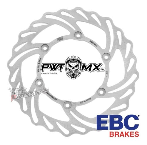DISCO DE FRENO TRASERO EBC YAMAHA YZ 426 / 450 2003 - 2020