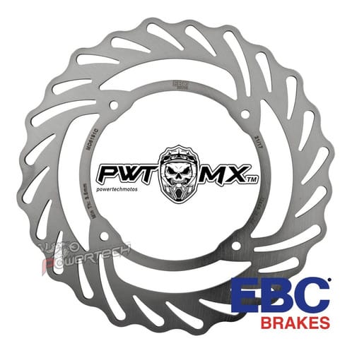 DISCO DE FRENO TRASERO EBC HONDA CRF 450 R 2004 - 2026