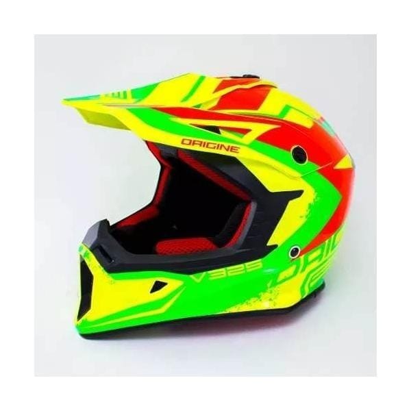 CASCO MOTO ORIGINE V325 ARROW ACID VERDE GLOSS