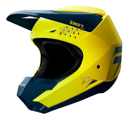 CASCO MOTOCROSS SHIFT MX WHIT3 YELLOW NAVY