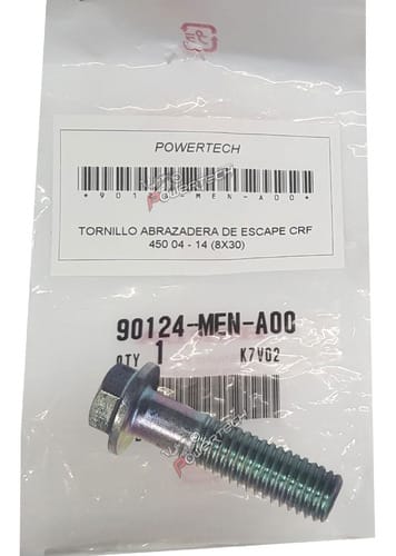 TORNILLO ABRAZADERA DE ESCAPE HONDA CRF 450 04 - 14 (8X30)