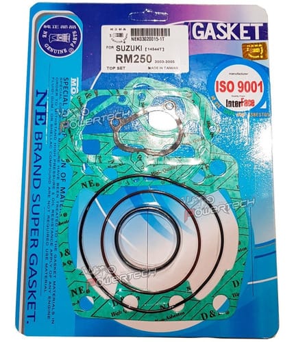 JUEGO JUNTAS SUPERIOR NE GENUINE SUZUKI RM 250 2003 - 2005
