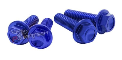 TORNILLO ALUMINIO DRC CABEZA HEXAGONAL 6X25 MM CRF KXF YZF