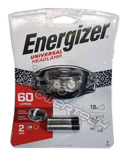 LINTERNA HEADLAMP TIPO VINCHA ENERGIZER 2 MODOS