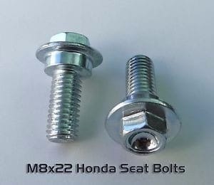 TORNILLO ASIENTO CACHA HONDA CRF 450 250 2009 - 2013 8X22MM