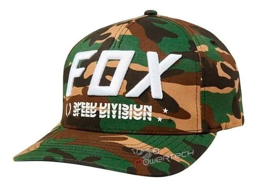 GORRA FOX RACING - FLEXFIT HAT - TRIPLE THREAT CAM MOTOCROSS
