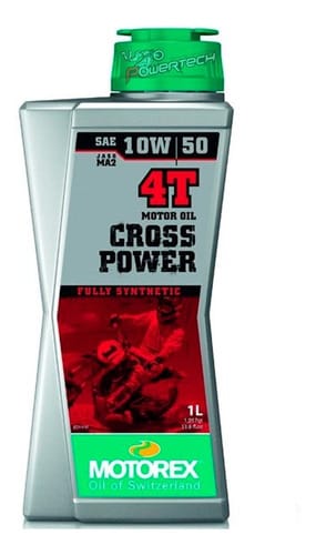 ACEITE MOTOR MOTOREX 4T CROSS POWER 10W50 FULL SINTETICO