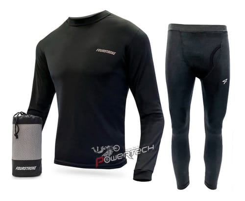CONJUNTO TERMICO REMERA Y CALZA FOURSTROKE THERMAL DRY MAX